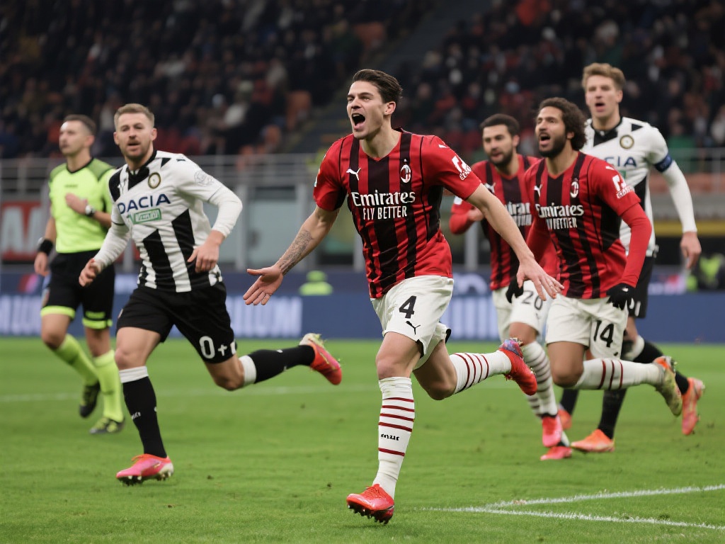 米兰4-0大胜乌迪内斯 莱奥特奥联手助近3轮首捷 过去几轮的意甲联赛中,AC米兰的表现令人